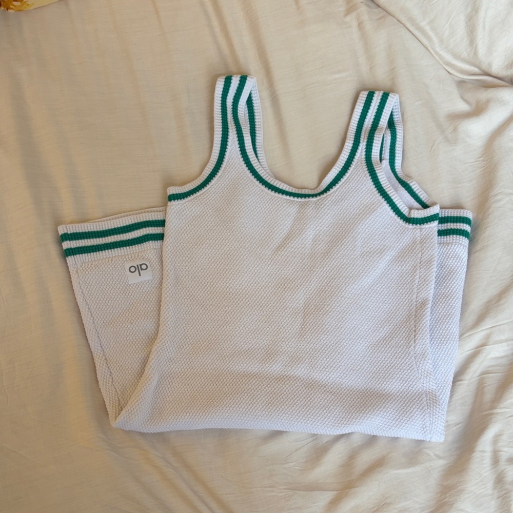 NEW White and Green dress by Alo